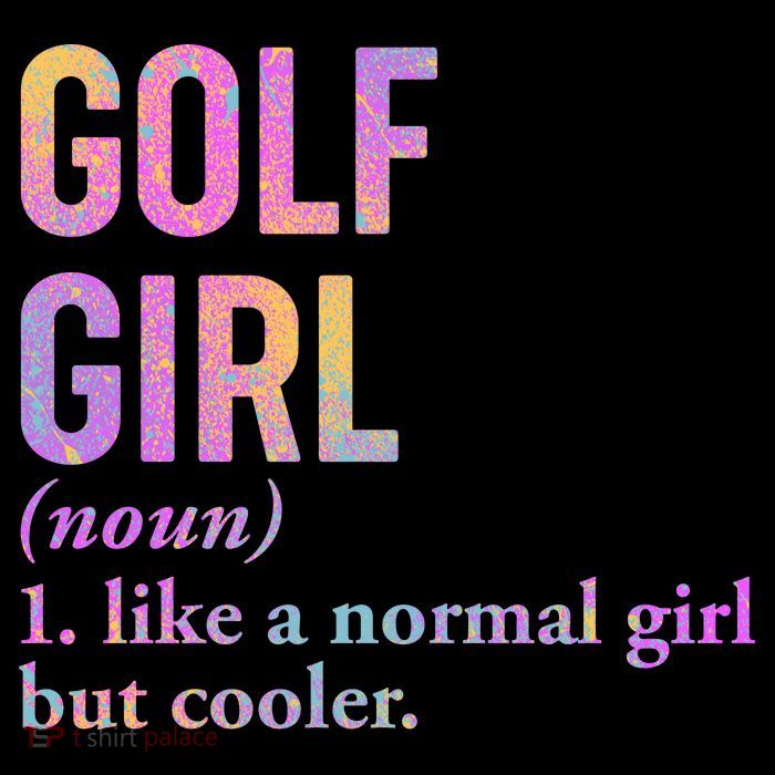 Golf Girl Definition Hoodie