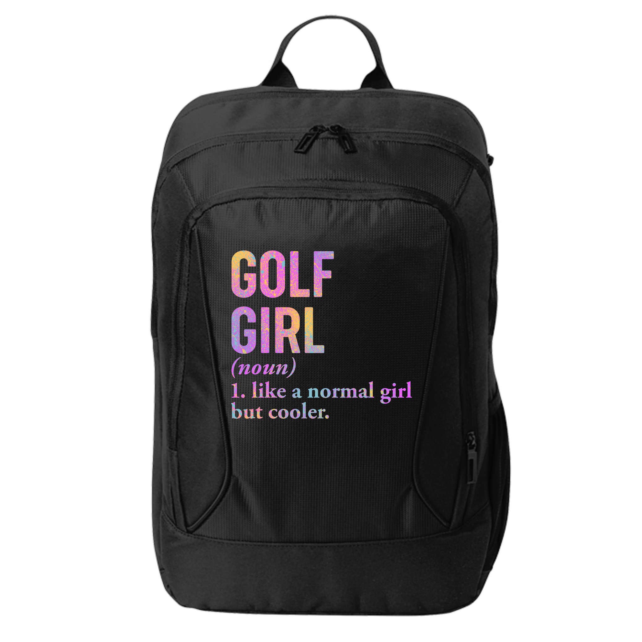 Golf Girl Definition City Backpack
