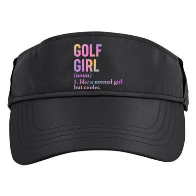 Golf Girl Definition Adult Drive Performance Visor