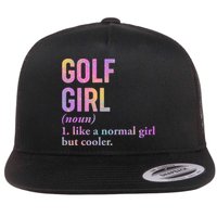 Golf Girl Definition Flatbill Hat