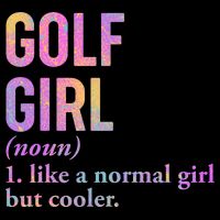 Golf Girl Definition Flatbill Hat