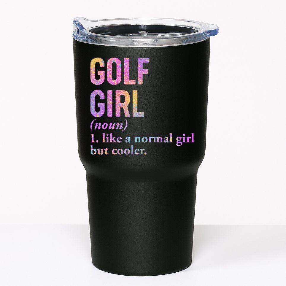 Golf Girl Definition Tumbler