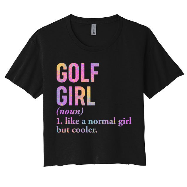 Golf Girl Definition Crop Top