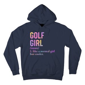 Golf Girl Definition Hoodie