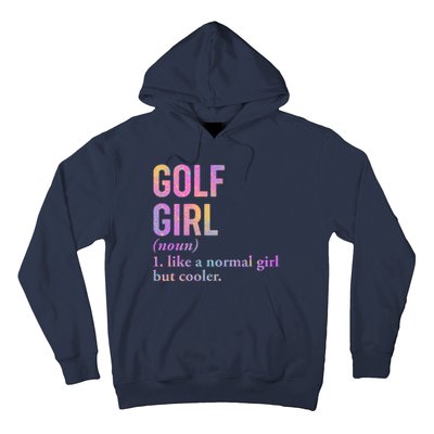 Golf Girl Definition Hoodie