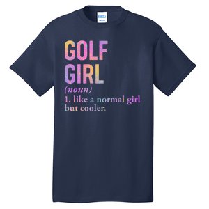 Golf Girl Definition Tall T-Shirt