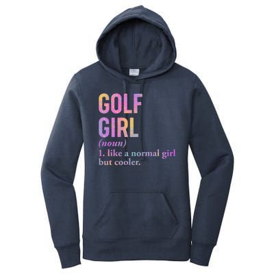 Golf Girl Definition Women's Pullover Hoodie