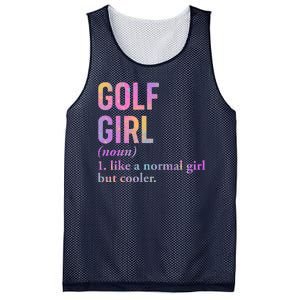 Golf Girl Definition Mesh Reversible Basketball Jersey Tank