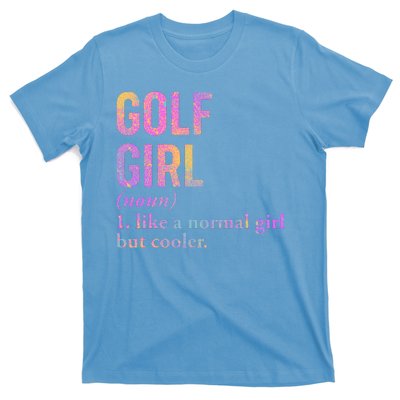 Golf Girl Definition T-Shirt