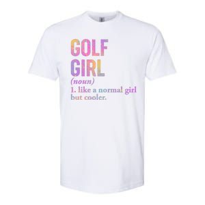 Golf Girl Definition Softstyle CVC T-Shirt