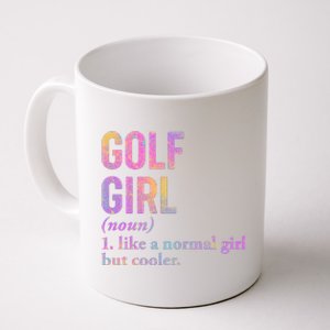 Golf Girl Definition Coffee Mug