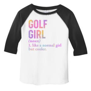 Golf Girl Definition Toddler Fine Jersey T-Shirt