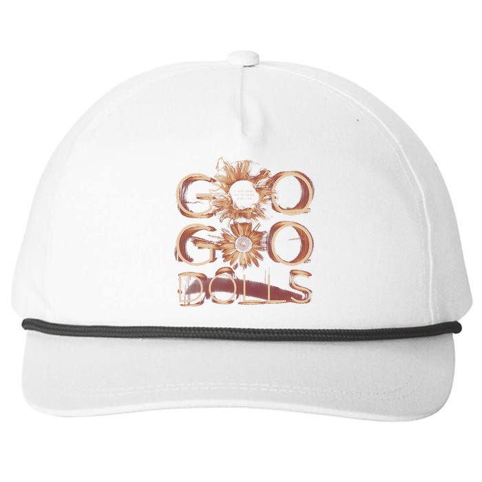 Goo Goo Dolls Iris Flower Exclusive Snapback Five-Panel Rope Hat