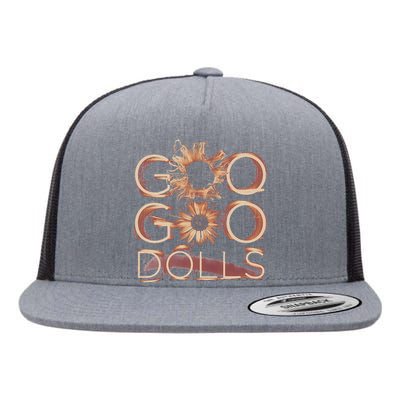 Goo Goo Dolls Iris Flower Exclusive Flat Bill Trucker Hat