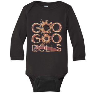 Goo Goo Dolls Iris Flower Exclusive Baby Long Sleeve Bodysuit