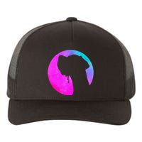 German Great Dane Profile Starry Sky MultiColoured Yupoong Adult 5-Panel Trucker Hat