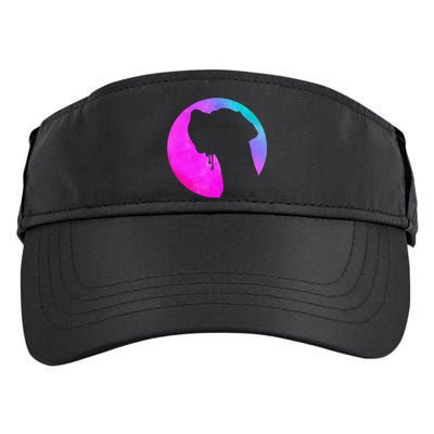 German Great Dane Profile Starry Sky MultiColoured Adult Drive Performance Visor