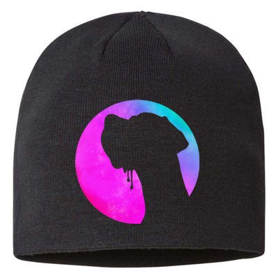 German Great Dane Profile Starry Sky MultiColoured Sustainable Beanie