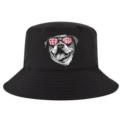 Ga Georgia Dog Sport Lovers Cool Comfort Performance Bucket Hat