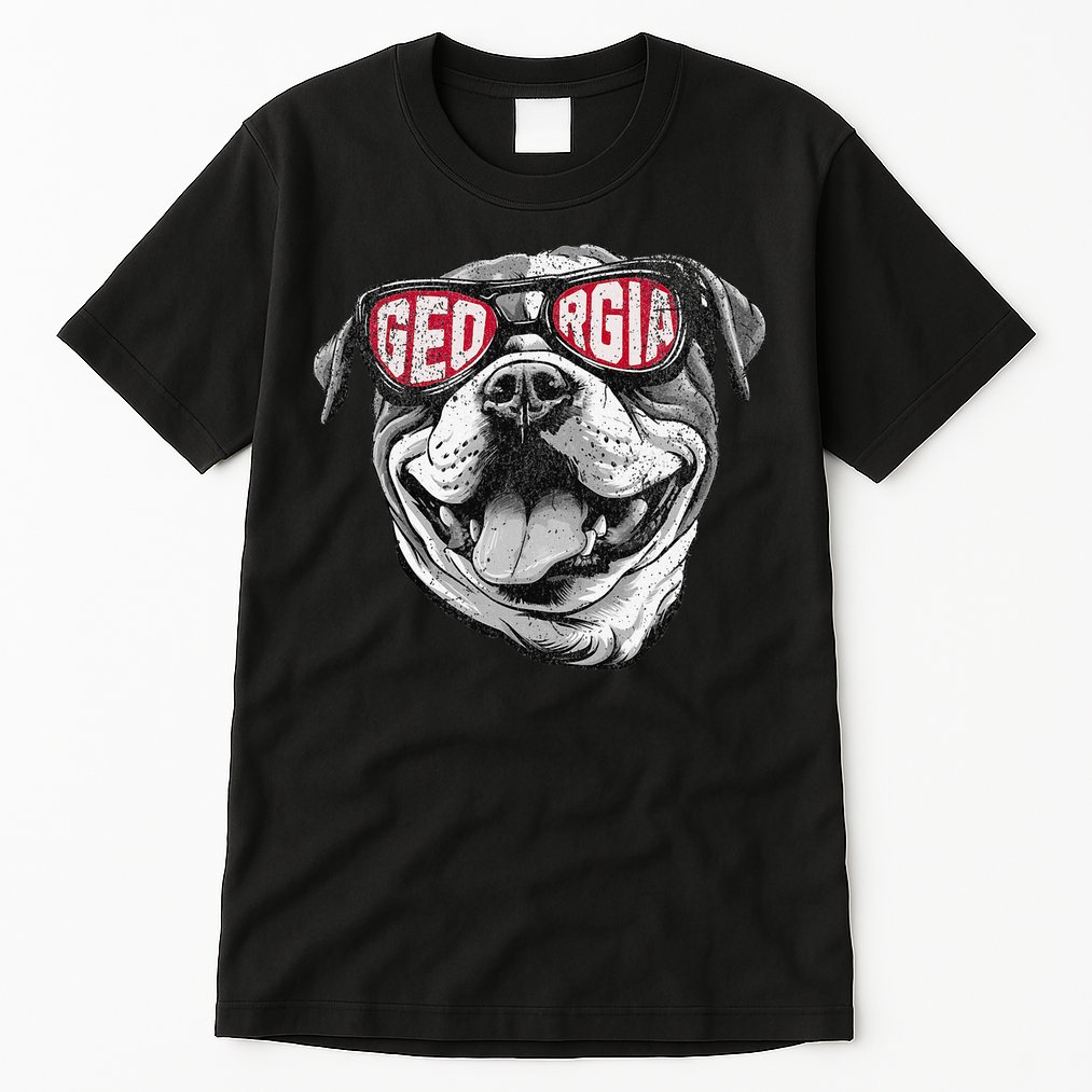Ga Georgia Dog Sport Lovers Tall T-Shirt