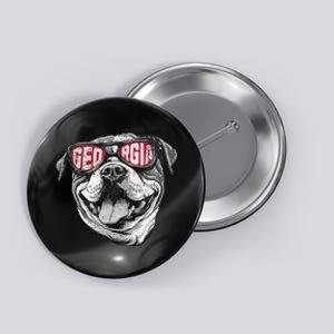 Ga Georgia Dog Sport Lovers Button