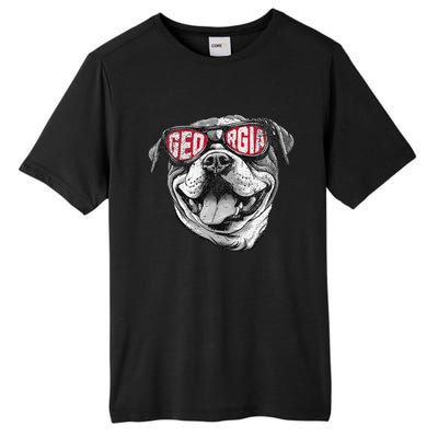 Ga Georgia Dog Sport Lovers Tall Fusion ChromaSoft Performance T-Shirt