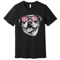 Ga Georgia Dog Sport Lovers Premium T-Shirt