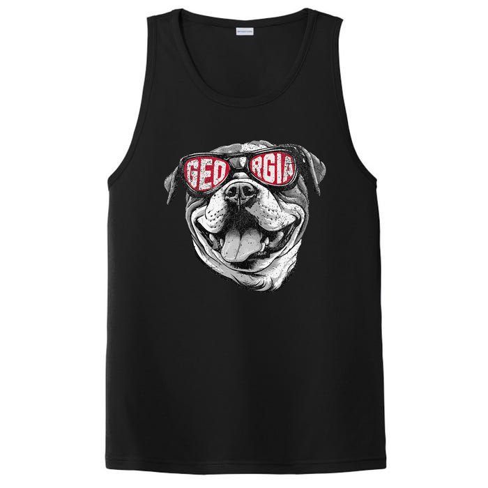 Ga Georgia Dog Sport Lovers PosiCharge Competitor Tank