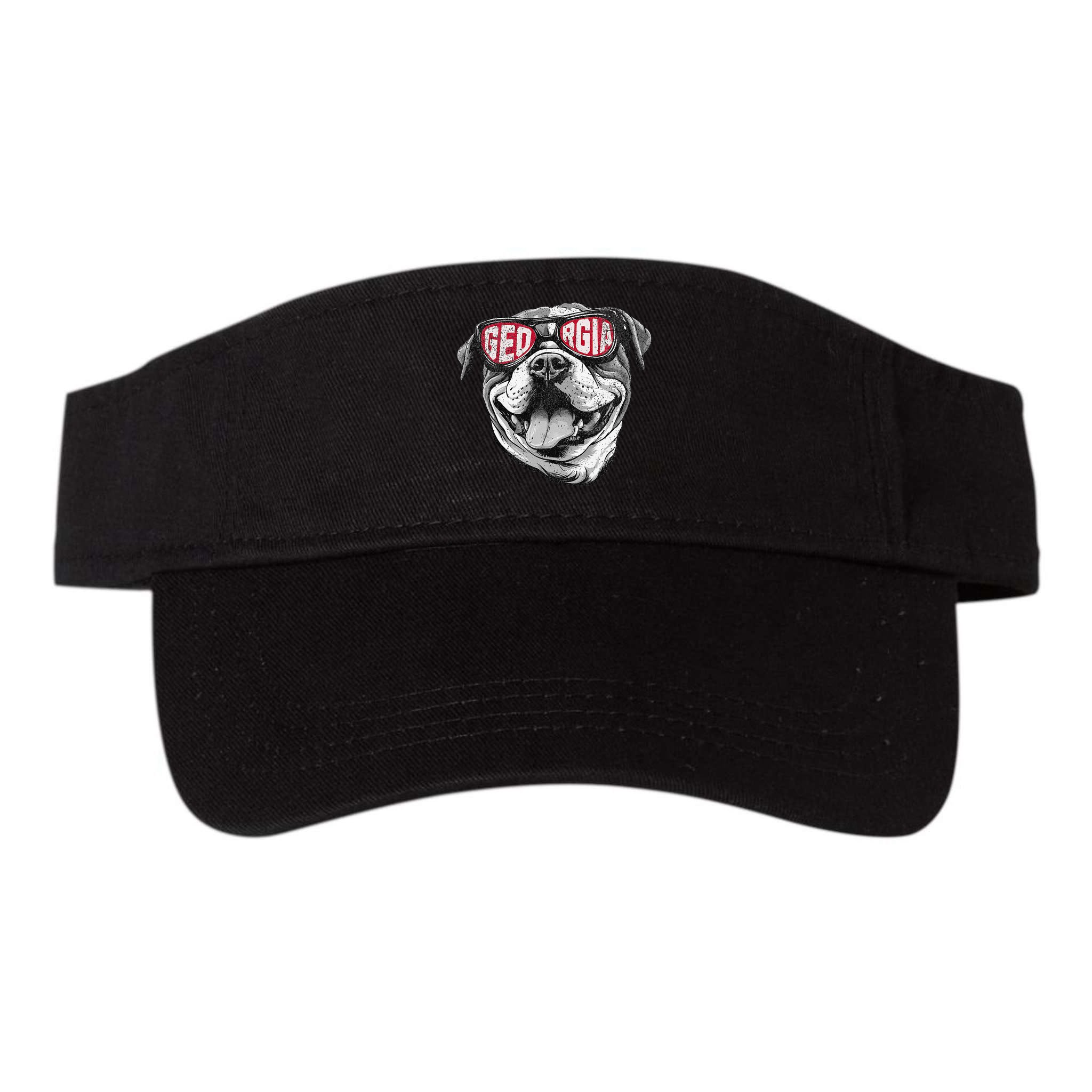Ga Georgia Dog Sport Lovers Visor