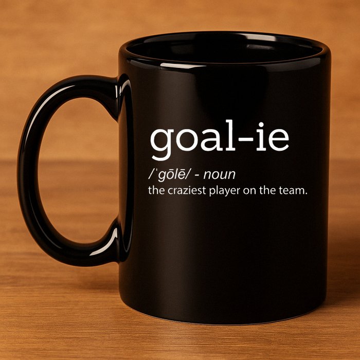 Goalie Goalkeeper Definition Soccer Hockey Player 11oz C Handle Ceramic Mug