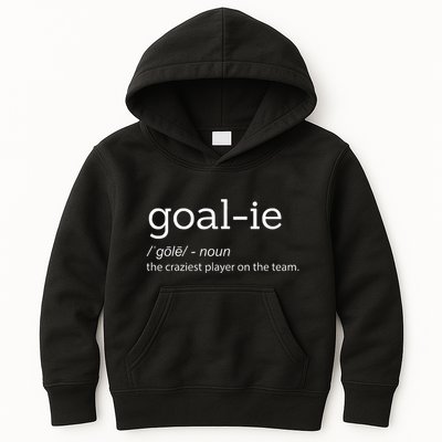 Goalie Goalkeeper Definition Soccer Hockey Player Kids Hoodie