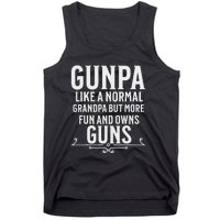 Gunpa Grandpa Design For Who Own Guns Tank Top