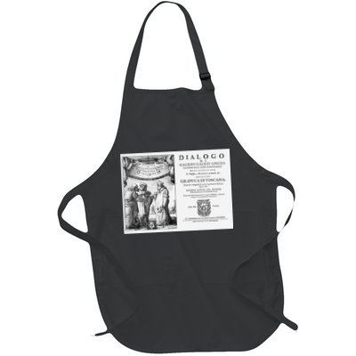 Galileo Galilei Dialogue Space Science Teacher Astronomy Full-Length Apron With Pockets