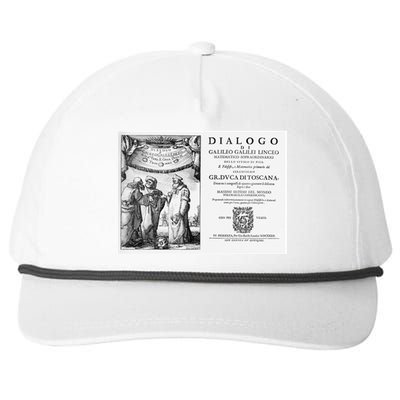 Galileo Galilei Dialogue Space Science Teacher Astronomy Snapback Five-Panel Rope Hat