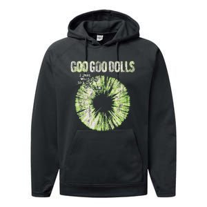 Goo Goo Dolls Green Iris Exclusive Performance Fleece Hoodie