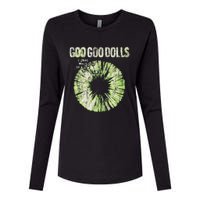 Goo Goo Dolls Green Iris Exclusive Womens Cotton Relaxed Long Sleeve T-Shirt