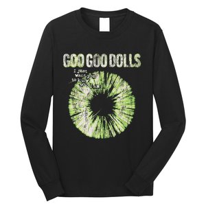 Goo Goo Dolls Green Iris Exclusive Long Sleeve Shirt