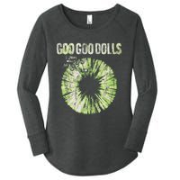 Goo Goo Dolls Green Iris Exclusive Women's Perfect Tri Tunic Long Sleeve Shirt