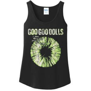 Goo Goo Dolls Green Iris Exclusive Ladies Essential Tank