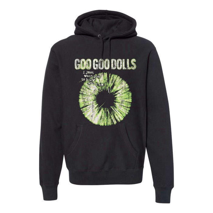 Goo Goo Dolls Green Iris Exclusive Premium Hoodie