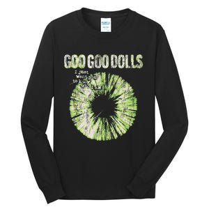 Goo Goo Dolls Green Iris Exclusive Tall Long Sleeve T-Shirt