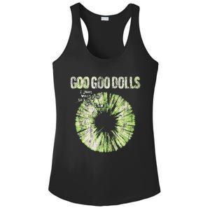 Goo Goo Dolls Green Iris Exclusive Ladies PosiCharge Competitor Racerback Tank