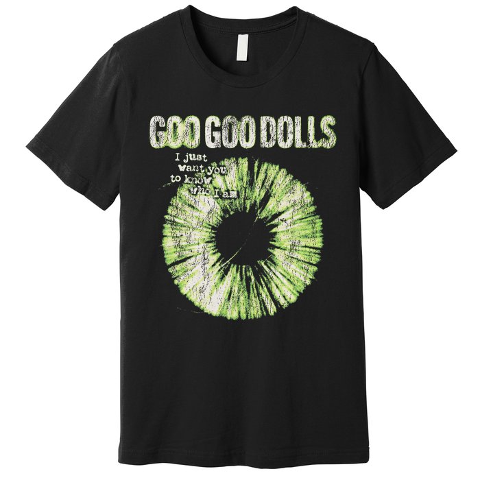 Goo Goo Dolls Green Iris Exclusive Premium T-Shirt