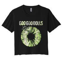 Goo Goo Dolls Green Iris Exclusive Women's Crop Top Tee