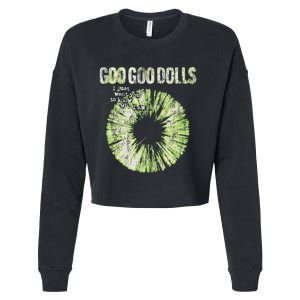 Goo Goo Dolls Green Iris Exclusive Cropped Pullover Crew