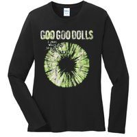 Goo Goo Dolls Green Iris Exclusive Ladies Long Sleeve Shirt