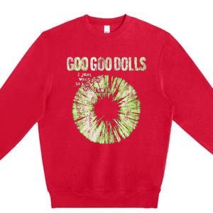 Goo Goo Dolls Green Iris Exclusive Premium Crewneck Sweatshirt