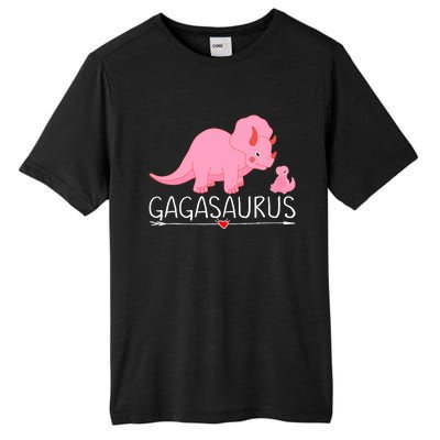 Gagasaurus Grandma Dinosaur Baby Trex Funny Gaga Dino Gift Tall Fusion ChromaSoft Performance T-Shirt