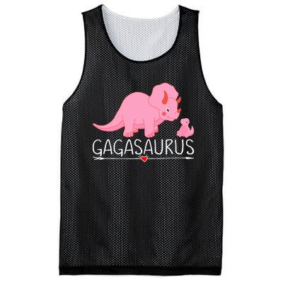 Gagasaurus Grandma Dinosaur Baby Trex Funny Gaga Dino Gift Mesh Reversible Basketball Jersey Tank