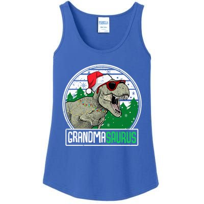 Grandmasaurus Grandma Dinosaur Trex Family Christmas Cool Gift Ladies Essential Tank